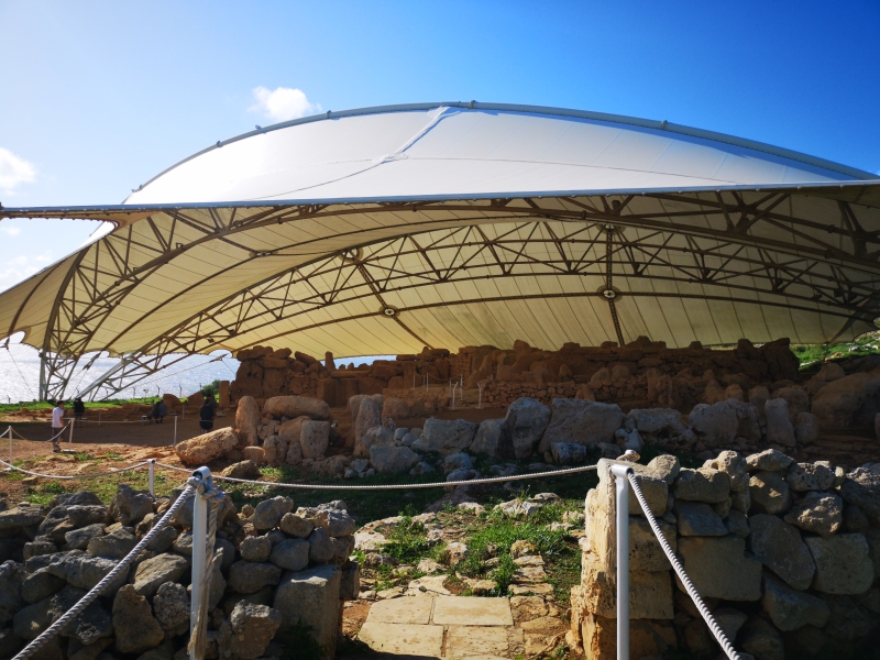 Entrance to Hagar Qim temple